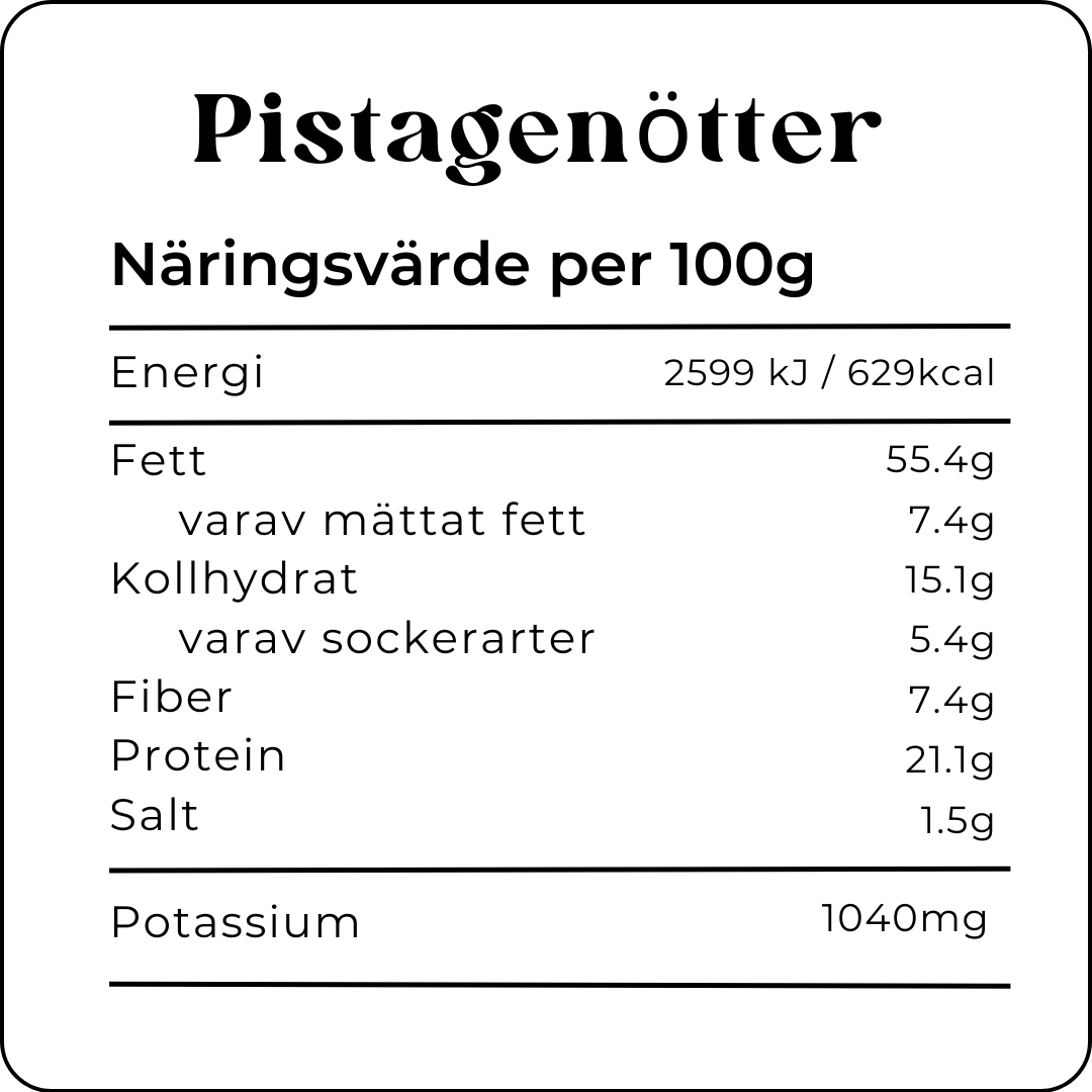 Pistagenötter